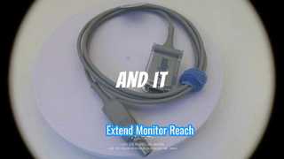 Drager สาย SpO2 Vista 120 ต่อ 2 ม