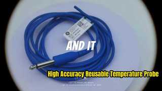 Reusable Patient Temperature Probe 10ft Clinical Accuracy