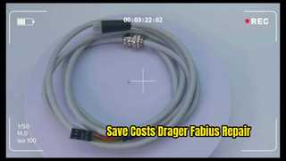 การซ่อมแซมสายเคเบิล Drager Fabius Flow Sensor ประหยัดค่าใช้จ่าย
