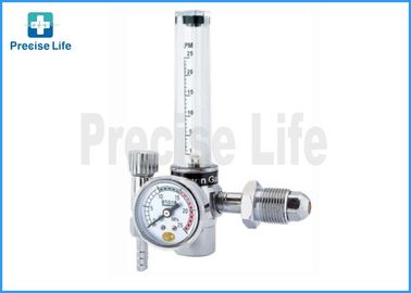 Zinc Alloy G5/8 male CO2 / Argon pressure regulator with Gas Flowmeter
