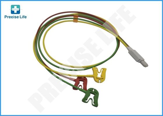 PH M1672A ECG leadset Grabber รหัสสี IEC ICU 3 คลิป leadset
